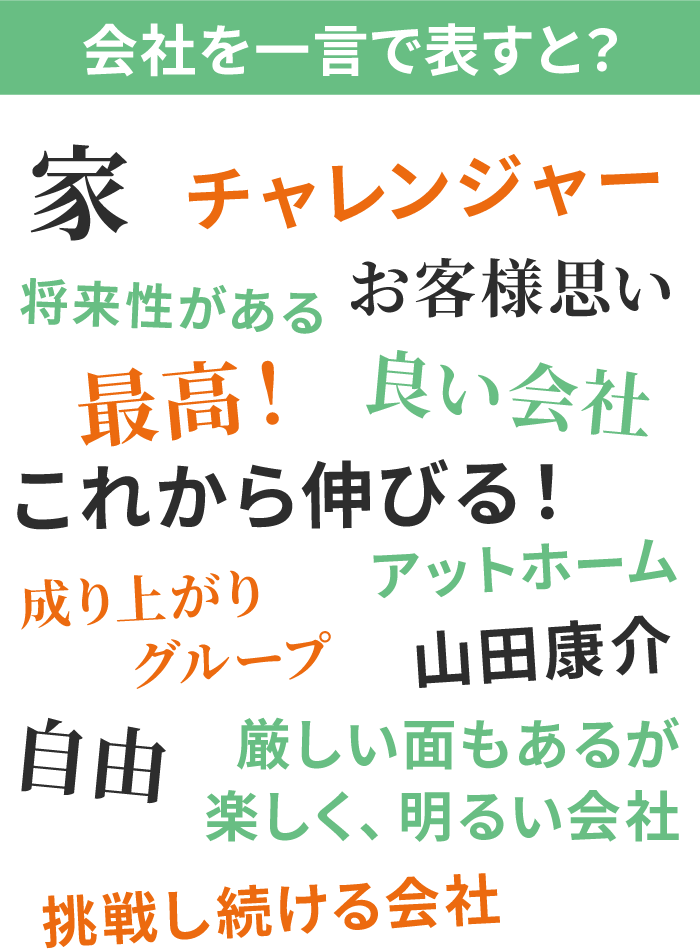 会社を一言で表すと